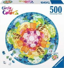 Ravensburger Kruhové puzzle Zmrzlina 500 dílků