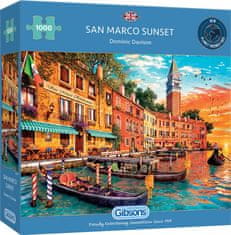 Gibsons Puzzle Západ slunce v San Marco 1000 dílků