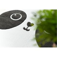 Dywany Lusczów Dětský kusový koberec Petit Panda white kruh 120x120 (průměr) kruh cm
