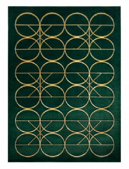 Dywany Łuszczów Kusový koberec Emerald 1010 green and gold