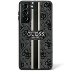 Guess GUHCS23SP4RPSK hard silikonové pouzdro Samsung Galaxy S23 5G black 4G Printed Stripe