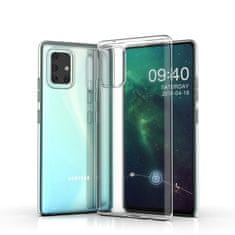 MobilMajak Obal / kryt na Samsung Galaxy A71 transparentní - CLEAR Case 2mm