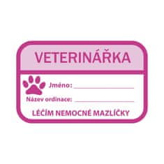 Rappa Dětský kostým veterinářka - český potisk (S)