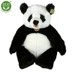 Rappa Plyšová panda sedící 46 cm ECO-FRIENDLY