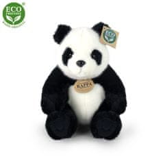 Rappa Plyšová panda sedící 20 cm ECO-FRIENDLY