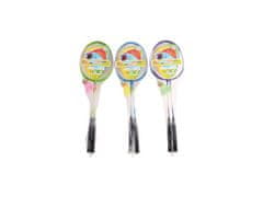 Rappa Badminton v síťce kovový 3 barvy