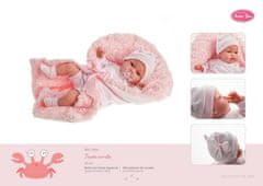 Rappa TONETA - realistická panenka miminko se zvuky 34 cm