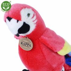 Rappa Plyšový papoušek ara 25 cm ECO-FRIENDLY