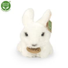 Rappa Plyšový králík bílý 18 cm ECO-FRIENDLY