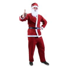 Rappa Kostým Santa Claus (bez vousů) pro dospělé