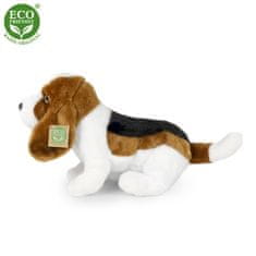 Rappa Plyšový basset 32 cm ECO-FRIENDLY