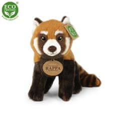 Rappa Plyšová panda červená 20 cm ECO-FRIENDLY