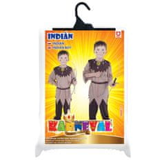 Rappa Dětský kostým Indián s páskem (S)
