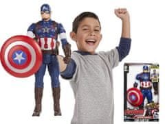 Avengers Kapitán Amerika Titan Hero Figurka 30 cm Hasbro Avengers ZVUKY.