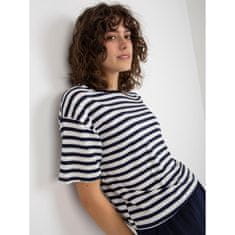 Ex moda Dámská sada s tričkem CAROLINE námořnicky modrá a bílá EM-KMPL-749.11_393844 Univerzální