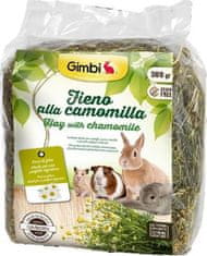 Gimborn GIMBI seno pro hlodavce s heřmánkem 15l/500g