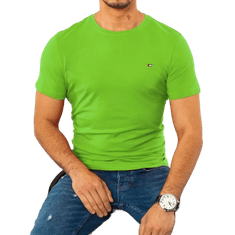 Dstreet Pánské tričko MILA zelené rx4793 XXL
