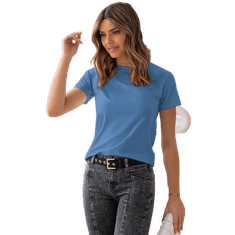 Dstreet MAYLA II dámské tričko světle modrá ry1732z XL