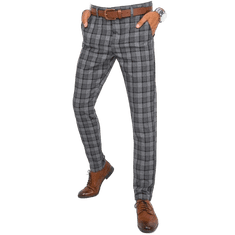 Dstreet Pánské kalhoty JIM tmavě šedé ux3789 s33