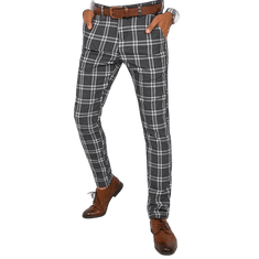 Dstreet Pánské kalhoty INA tmavě šedé ux3776 s30