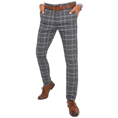 Dstreet Pánské kalhoty KOLTEN tmavě šedé ux3773 s30