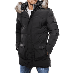 Dstreet Pánská zimní bunda prošívaná RHETA černá tx4274 M