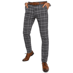 Dstreet Pánské kalhoty DENNET tmavě šedé ux3767 s30