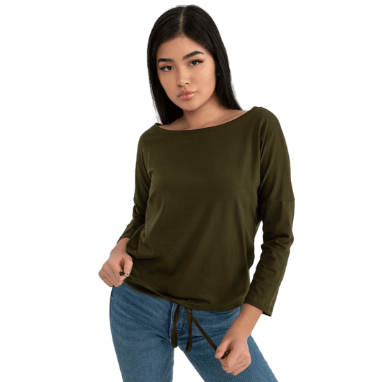 BASIC FEEL GOOD Dámská halenka FIONA khaki RV-BZ-4691.10X_393410