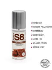 Stimul8 S8 WB Flavored Lube 125ml / lubrikační gel 125ml - Čokoláda