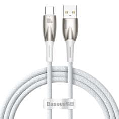 shumee Glimmer USB-A - USB-C rychlonabíjecí kabel 1m - bílý