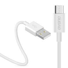 DUDAO DUDAO KABEL USB / MICRO USB 3A 1M BÍLÝ (L1M BÍLÝ)