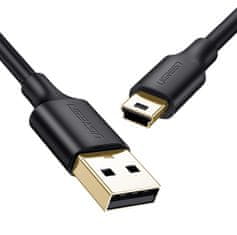 shumee USB - mini USB kabel 480 Mbps 3m černý