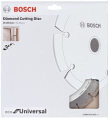 Bosch diamantový dělicí kotouč ECO For Universal 230 × 22,23 × 2,6 × 7 2608615031