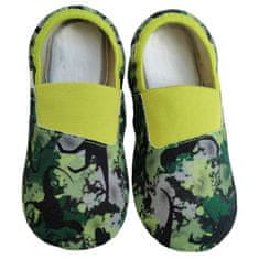 Copa cop Textilní pantofle zelené Dino, 31