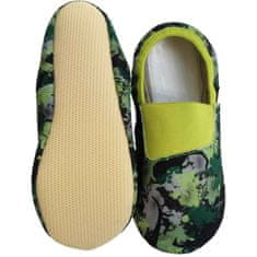 Copa cop Textilní pantofle zelené Dino, 32