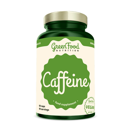 GreenFood Nutrition Kofein 60 kapslí