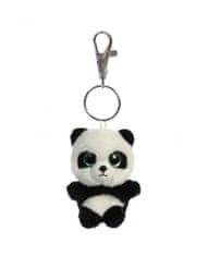 Aurora Plyšová panda Ring Ring Baby - klíčenka - YooHoo (9 cm)