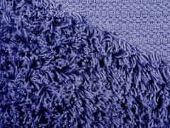 Beliani Bavlněný polštář 45 x 45 cm fialový RHOEO