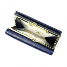 Gregorio Stylová dámská kožená peněženka Nora, modrá