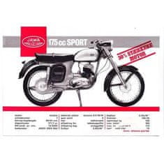 Retro Cedule Cedule Jawa 175cc sport