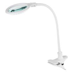 Eurostil Kosmetická stolní LED lampa s lupou 04624 s klipem