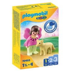 Playmobil Víla s liškou , 1.2.3, 2 dílky