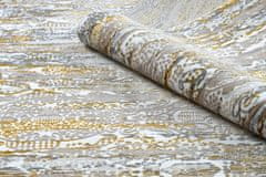 Dywany Łuszczów Kusový koberec Gloss 8487 63 Ornament gold/beige 80x150