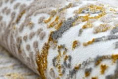 Dywany Łuszczów Kusový koberec Gloss 8487 63 Ornament gold/beige 80x150