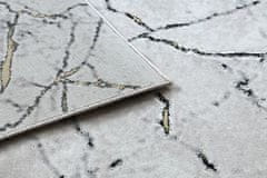 Dywany Łuszczów Kusový koberec Gloss 529A 53 3D mramor ivory/beige 80x150