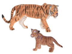 Mikro Trading Zoolandia tygřice s mládětem 7-15 cm v krabičce