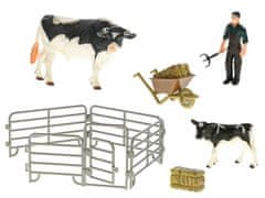 Mikro Trading Zoolandia kráva s telátkem a doplňky