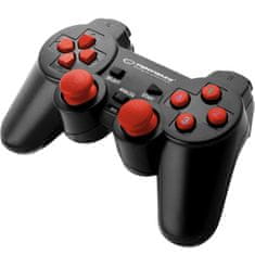 Northix Esperanza - Controller, Wired - Warrior - Black / Red 