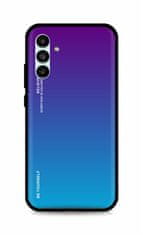 TopQ Kryt LUXURY Samsung A04s pevný duhový purpurový 87993