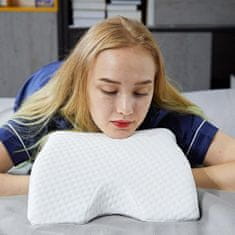 Alum online Ortopedický polštář pod hlavu z paměťové pěny - HeadPillow